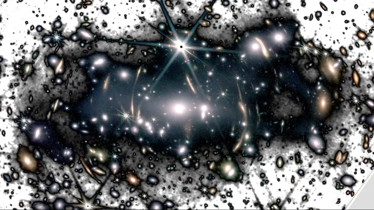 luce tra galassie